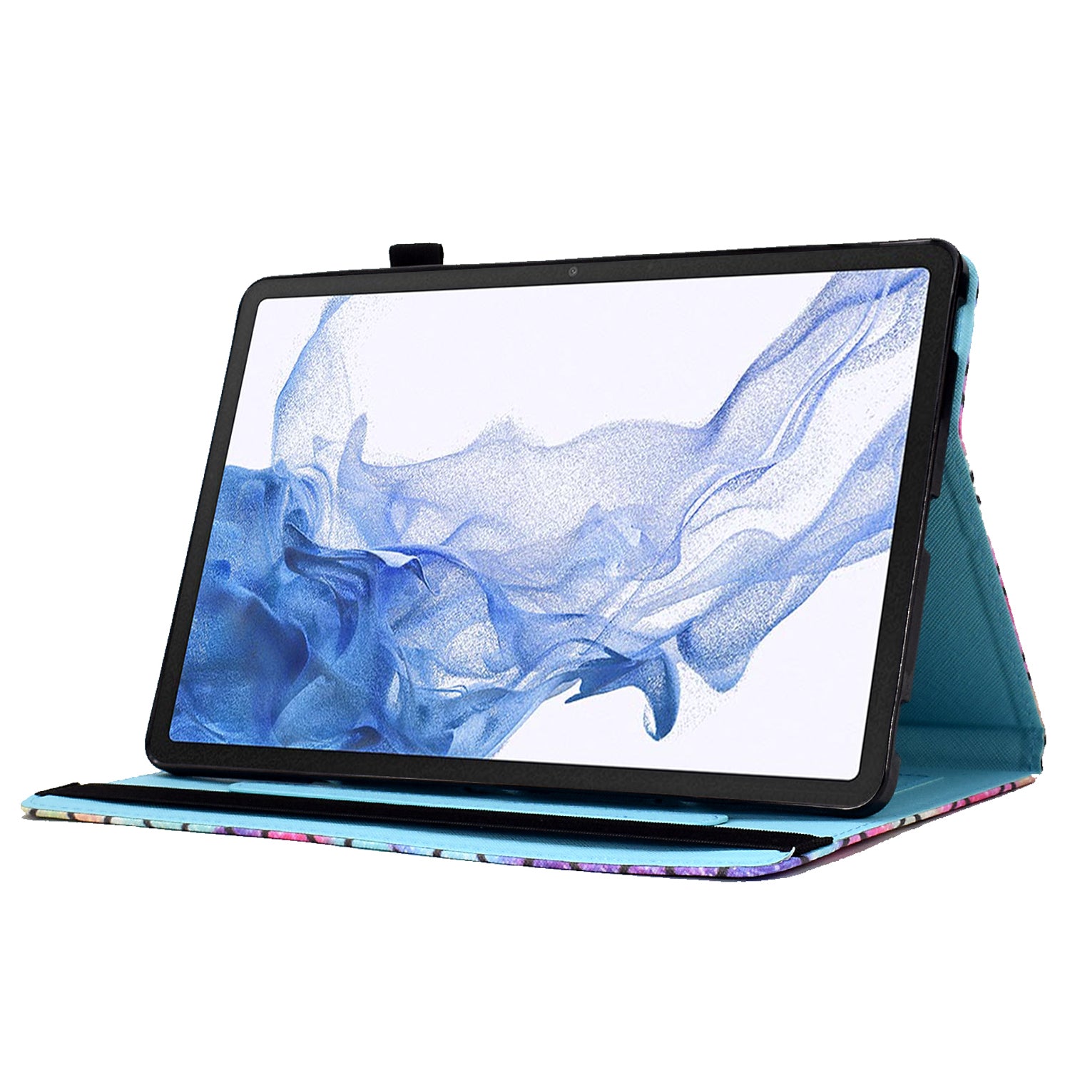 For Samsung Galaxy Tab S8 X700 / X706 (2022) / Tab S7 T870 / T875 (2020) Pattern Printing Tablet Stand Case with Elastic Band For Samsung Galaxy Tab S8 X700 / X706 (2022) / Tab S7 T870 / T875 (2020) Pattern Printing Tablet Stand Case with Elastic Band